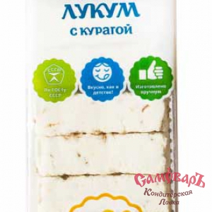 Лукум курага 250гр *8шт Бековский